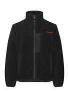 Code Fleece Trekker Jacket Outerwear Jackets Anoraks Black Superdry