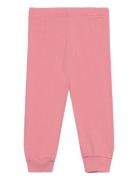 Pants - Solid Bottoms Sweatpants Pink CeLaVi