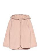 Jacket Cotton Fleece Outerwear Fleece Outerwear Fleece Jackets Pink Hu...