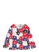 Ouli Unikko I Tops T-shirts Long-sleeved T-shirts Multi/patterned Mari...