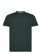 Essential Logo Emb Tee Tops T-shirts Short-sleeved Khaki Green Superdr...