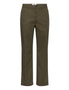 Silas Classic Trousers Bottoms Trousers Chinos Khaki Green Double A By...