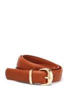 Metal Buckle Belt Belte Brown Mango