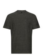 Tr-Es Stretch T Tops T-shirts Short-sleeved Black Adidas Performance