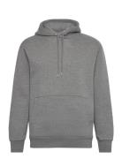 Slhreg-Dan Sweat Hood Tops Sweat-shirts & Hoodies Hoodies Grey Selecte...