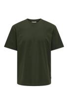 Onsfred Life Rlx Ss Tee Noos Tops T-shirts Short-sleeved Green ONLY & ...