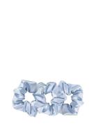 Silk Scrunchies 4 Cm Sky Blue Accessories Hair Accessories Scrunchies ...