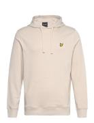 Pullover Hoodie Tops Sweat-shirts & Hoodies Hoodies Beige Lyle & Scott