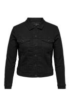 Carwespa Ls Jacket Black Dnm Noos Dongerijakke Denimjakke Black ONLY C...