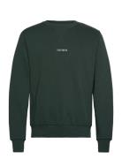 Dexter Sweatshirt Tops Sweat-shirts & Hoodies Sweat-shirts Green Les D...