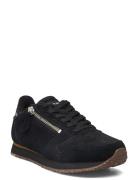 Ydun Suede Zipper Lave Sneakers Black WODEN