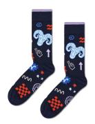 Aries Sock Lingerie Socks Regular Socks Navy Happy Socks