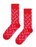 Bow Sock Lingerie Socks Regular Socks Red Happy Socks