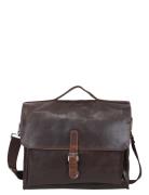 Catania Working Bag Jarl Skulderveske Veske Brown Adax