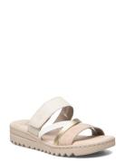 V4652-90 Flate Sandaler Beige Rieker