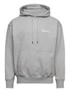 Sullivan 101 Tops Sweat-shirts & Hoodies Hoodies Grey BOSS