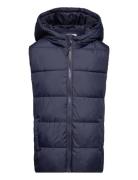 Padded Fleece Gilet Fôret Vest Navy Mango