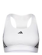 Pwrct Ms 3S Bra Lingerie Bras & Tops Sports Bras - All White Adidas Pe...