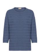 Frsinne Pu 5 Tops Knitwear Jumpers Blue Fransa