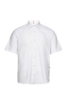 Rash_2 Tops Shirts Short-sleeved White BOSS