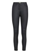 Sc-Pam Bottoms Trousers Leather Leggings-Bukser Black Soyaconcept