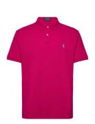 Basic Mesh-Ssl-Knt Designers Polos Short-sleeved Pink Polo Ralph Laure...