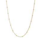 Solar Necklace Accessories Jewellery Necklaces Chain Necklaces Gold Pe...