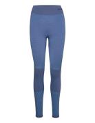 Hmlclea Seamless Mid Waist Tights Sport Running-training Tights Seamle...