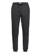 Sticker Pete Fleece Bottoms Sweatpants Black Original Penguin