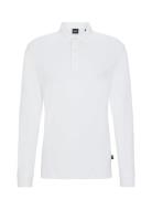 Pado 30 Tops Polos Long-sleeved White BOSS