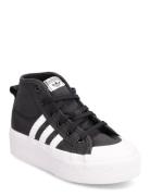 Nizza Platform Mid Shoes Sport Sneakers High-top Sneakers Black Adidas...