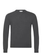 Cotton Merino Sweater Designers Knitwear Round Necks Grey Filippa K