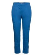 Annaleeiw Nolona Pants Bottoms Trousers Chinos Blue InWear