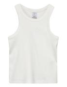 Tank Top Rib Tops T-shirts Sleeveless White Lindex