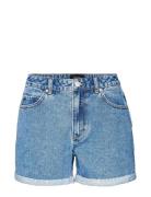 Vmzuri Hr Loose Shorts Mix Bottoms Shorts Denim Shorts Blue Vero Moda