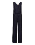 Edacria Bottoms Jumpsuits Navy BOSS