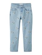 Nkfbella Hw Shaped An Jeans 1778-Te F Bottoms Jeans Regular Jeans Blue...