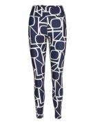 Onpfont-2 Logo Hw Train Tights Bottoms Running-training Tights Navy On...