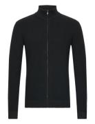 Bhcodford Fullzip Knit Noos Tops Knitwear Full Zip Jumpers Black Blend