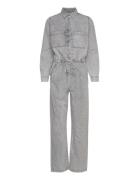 Bluebell Jumpsuit Bottoms Jumpsuits Grey Basic Apparel