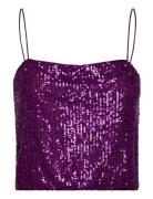 Jovana Tops Crop Tops Sleeveless Crop Tops Purple Baum Und Pferdgarten