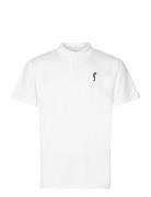 Men’s Performance Polo Sport Polos Short-sleeved White RS Sports