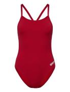 Women's Team Swimsuit Challenge Solid Sport Swimsuits Red Arena