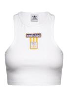 Adibrk Tank Top Sport Crop Tops Sleeveless Crop Tops White Adidas Orig...