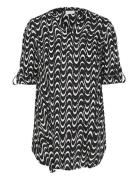 Kcnora Tunic Tops Tunics Black Kaffe Curve