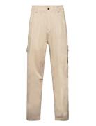 Essential Regular Cargo Pant Bottoms Trousers Cargo Pants Beige Calvin...