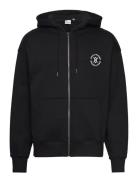 Ezar Zip Hoodie Designers Sweat-shirts & Hoodies Hoodies Black Daily P...