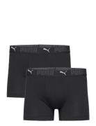 Puma Men Sport Cotton Boxers 2P Sport Boxers Black PUMA