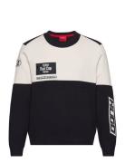 Soccar Designers Sweat-shirts & Hoodies Sweat-shirts Navy HUGO