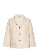 Light Df Wool Blend Cardi Jacket Outerwear Jackets Light-summer Jacket...